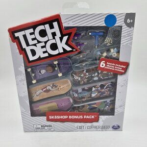 Tech Deck Finger Skateboards Sk8shop Bonus Pack Includes 6 Boards